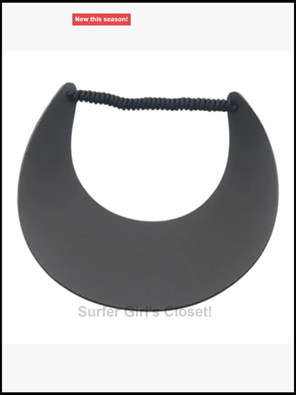 Cotton Solid String Sun Visor Hat Lightweight Breathable Adjustable